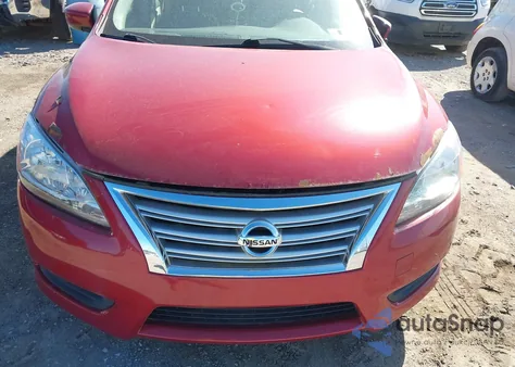 2013 Nissan Sentra S z USA, uszkodzony, nr VIN 3N1AB7AP2DL612487